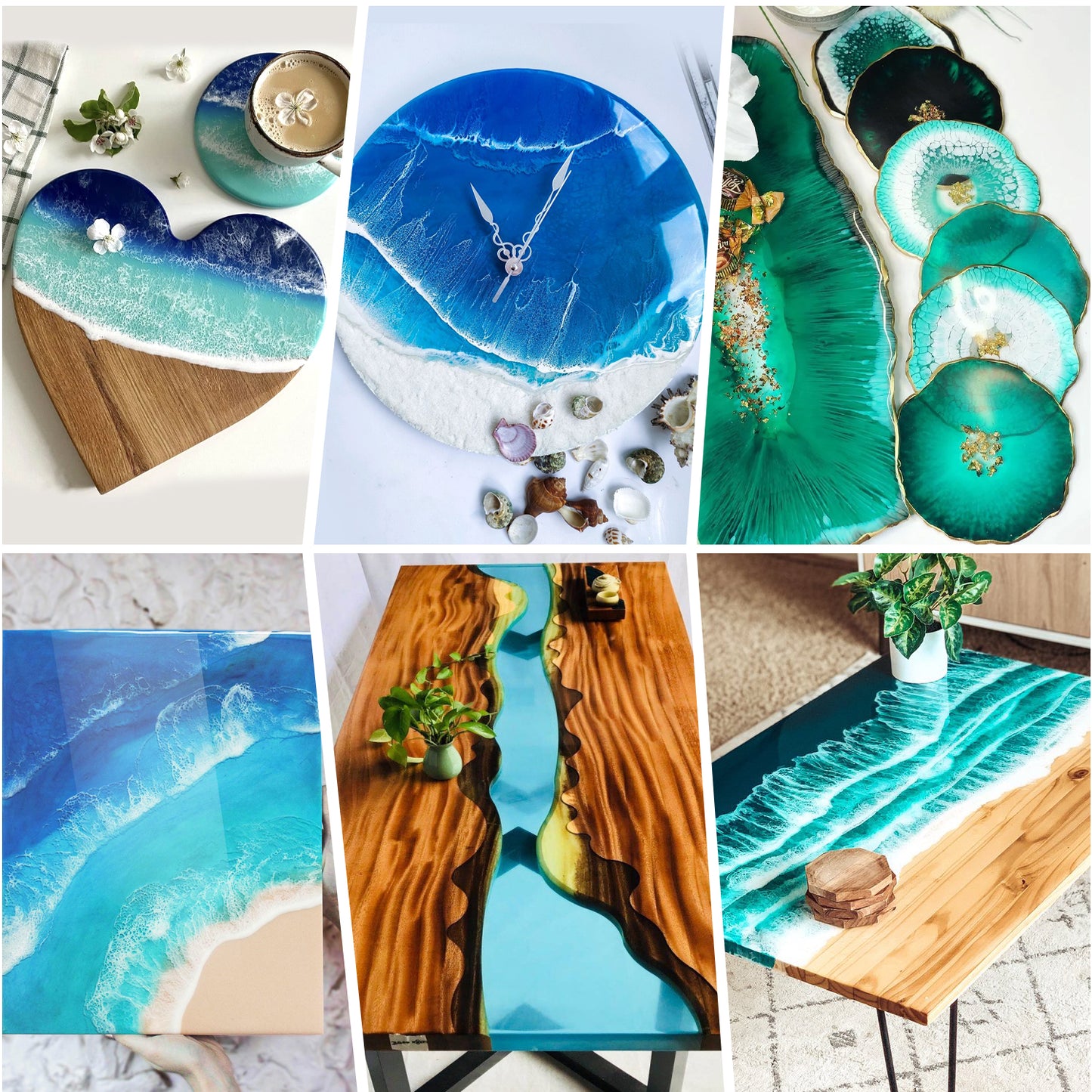 ButiResin エポキシ樹脂 二液性レジン液 大容量 4.3kg エポキシレジン 2液性レジン液 ハードタイプ セルフレベリング 各種DIY用 - ButiResin