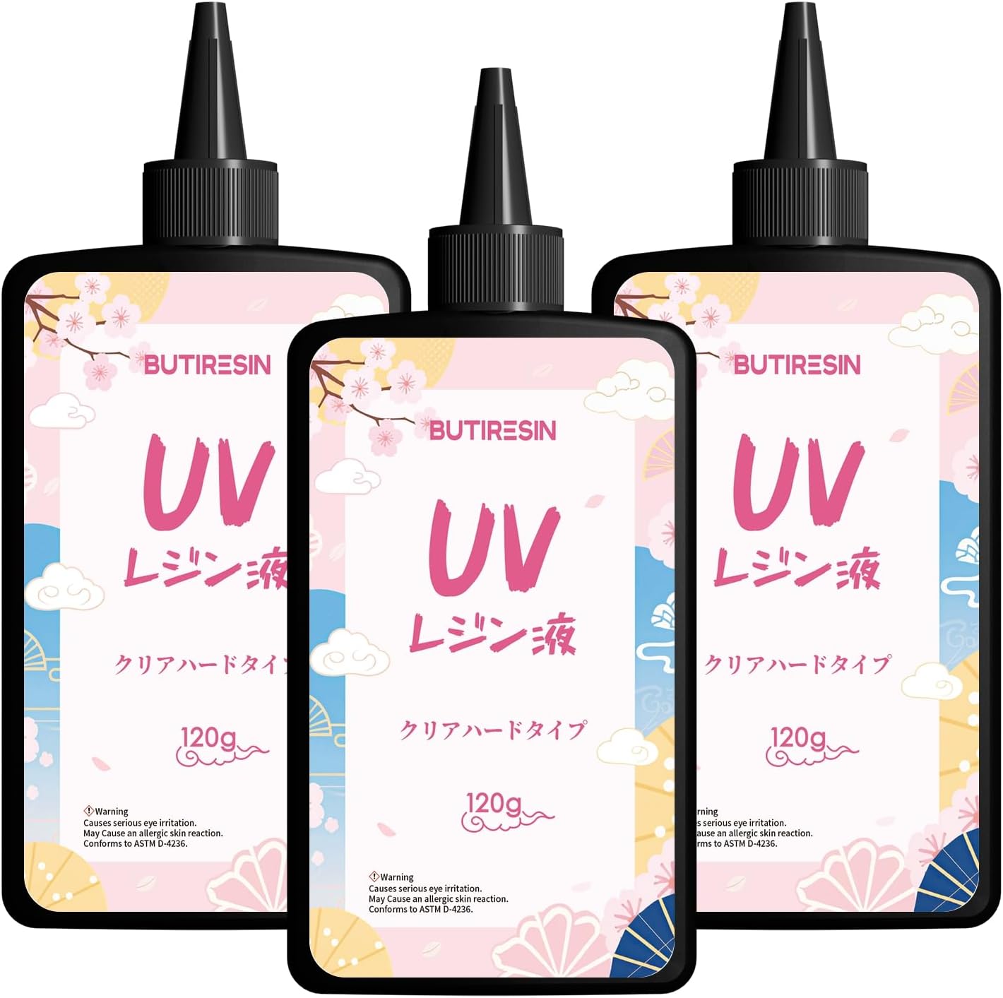 BUTIRESIN UVレジン液 360g 大容量【高透明・速硬化】 - ButiResin