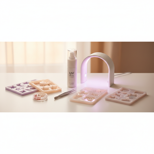 UVレジンの使い方完全ガイド — 必要な道具から硬化のコツまで