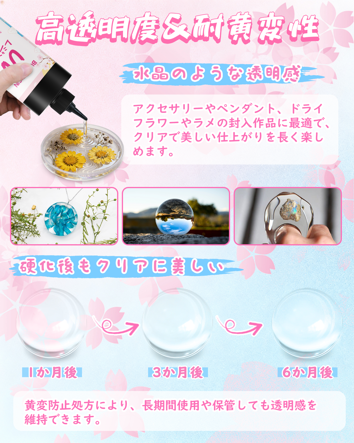 BUTIRESIN UVレジン液 2000g レジン液 大容量 高い透明 急速に硬化  詰替用 クリアハードタイプ  幅広い用途とDIY 操作アクセサリが付属