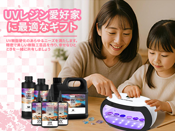 BUTIRESIN UVライト 60W キット【2-in-1・両面照射・56LED】 - ButiResin