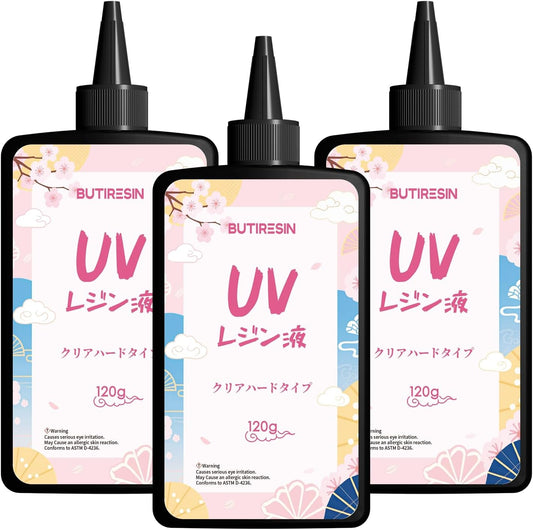 BUTIRESIN UVレジン液 360g 大容量【高透明・速硬化】 - ButiResin
