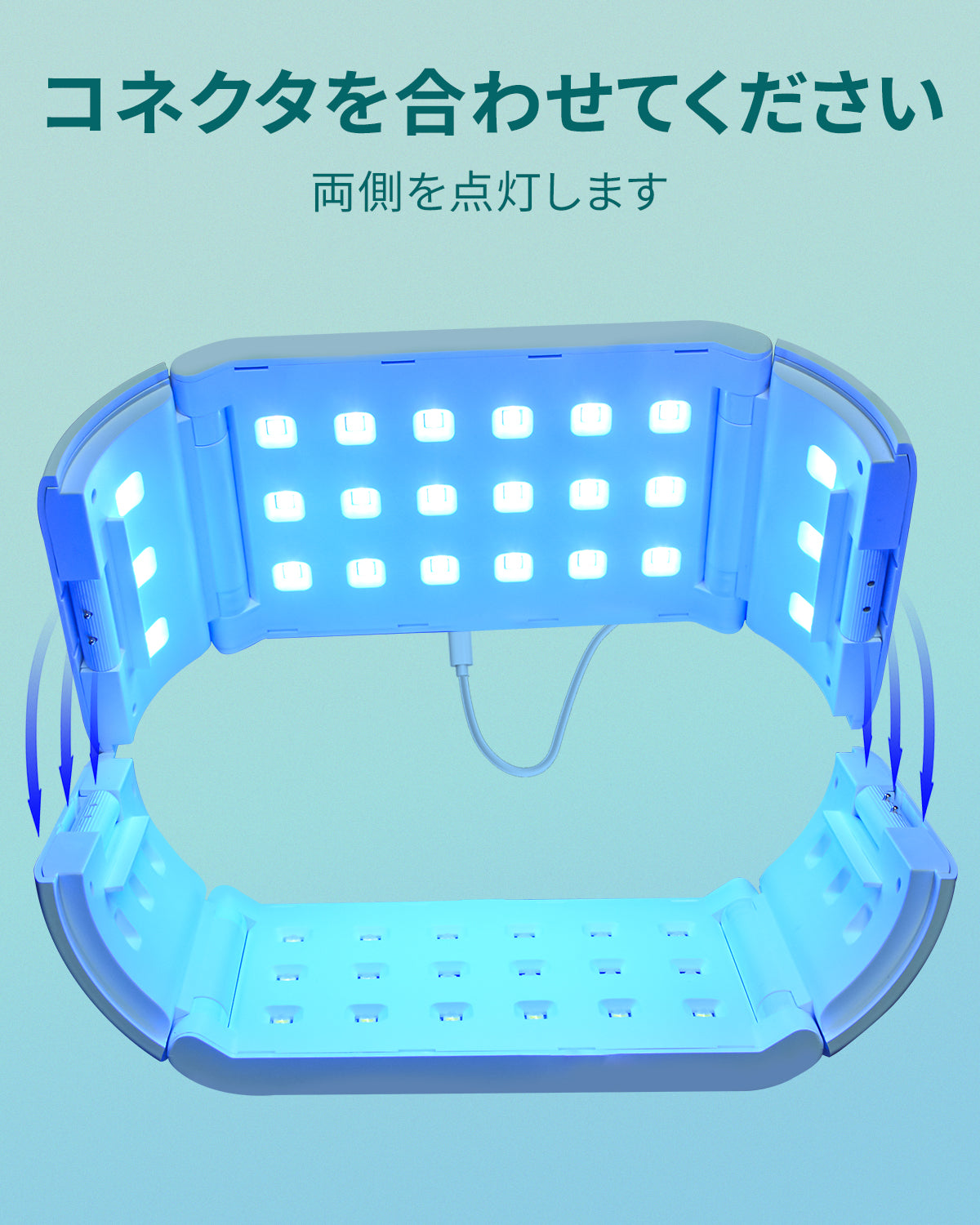 BUTIRESIN UVライト アドバンス 2 in 1 両面長時間設定 (60 秒、180 秒、300 秒) 48 個の LED 48W 付き UV 樹脂ライト 360 度サラウンド光源 樹脂硬化用大型 UV ランプ DIY クラフト装飾 ジュエリー作り 分割使用可能 デジタル表示タイマー(アップグレード版) - ButiResin