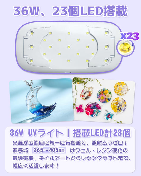 BUTIRESIN UVライト 36W【折りたたみ・タッチ式】